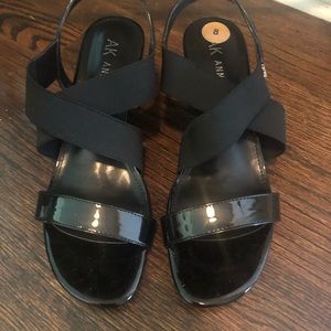 Ann Klein wedged heels